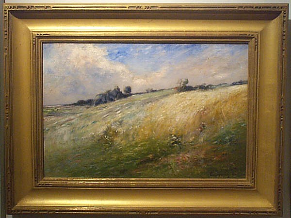 Edward B. Gay, A Windy Day, Summer
oil on canvas, 12" x 18"
signed and dated Edward Gay, 1910,
lower right
JCA 3384
Sold