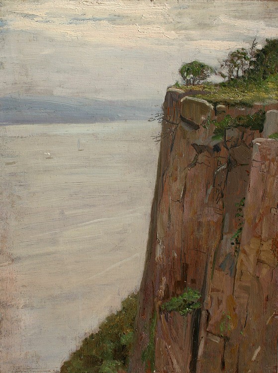 Allen Butler Talcott, Along the Palisades
oil on panel, 16" x 12"
unsigned
ABT 079
$4,800