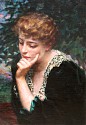 J(ames) Carroll Beckwith, Reverie
oil on canvas