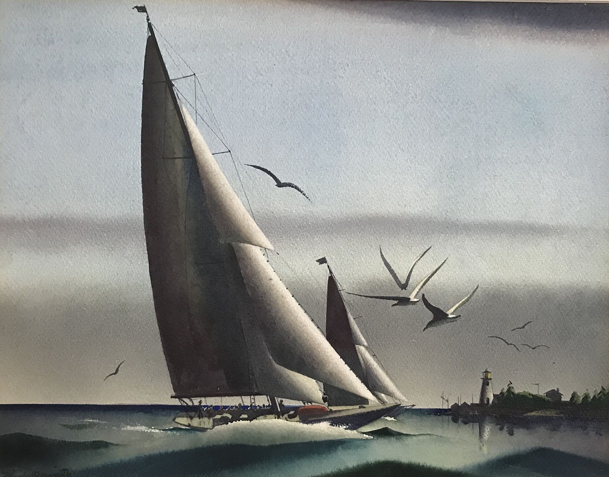 Sandor Bernath, Newport
watercolor, 13" x 16 1/2"
signed
JCA 4310
$2,500