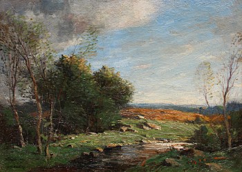 George M. Bruestle - Along the Stream