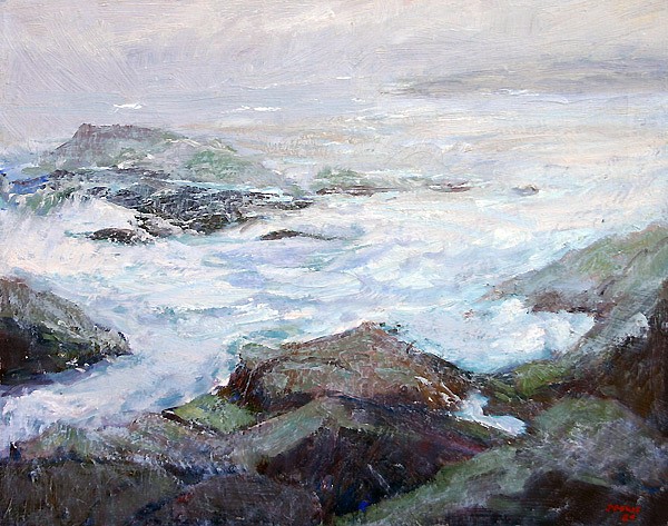Roger Dennis, Cape Ann Fog, 1984
oil on canvas, 16" x 20"
signed and dated lower right
RD DS #029
$4,200