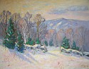 Roger Dennis, Grassy Hill Road, Winter
1991, oil on canvas