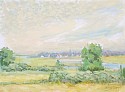 Roger Dennis, Harkness Park, A July Morning
1993, oil on board