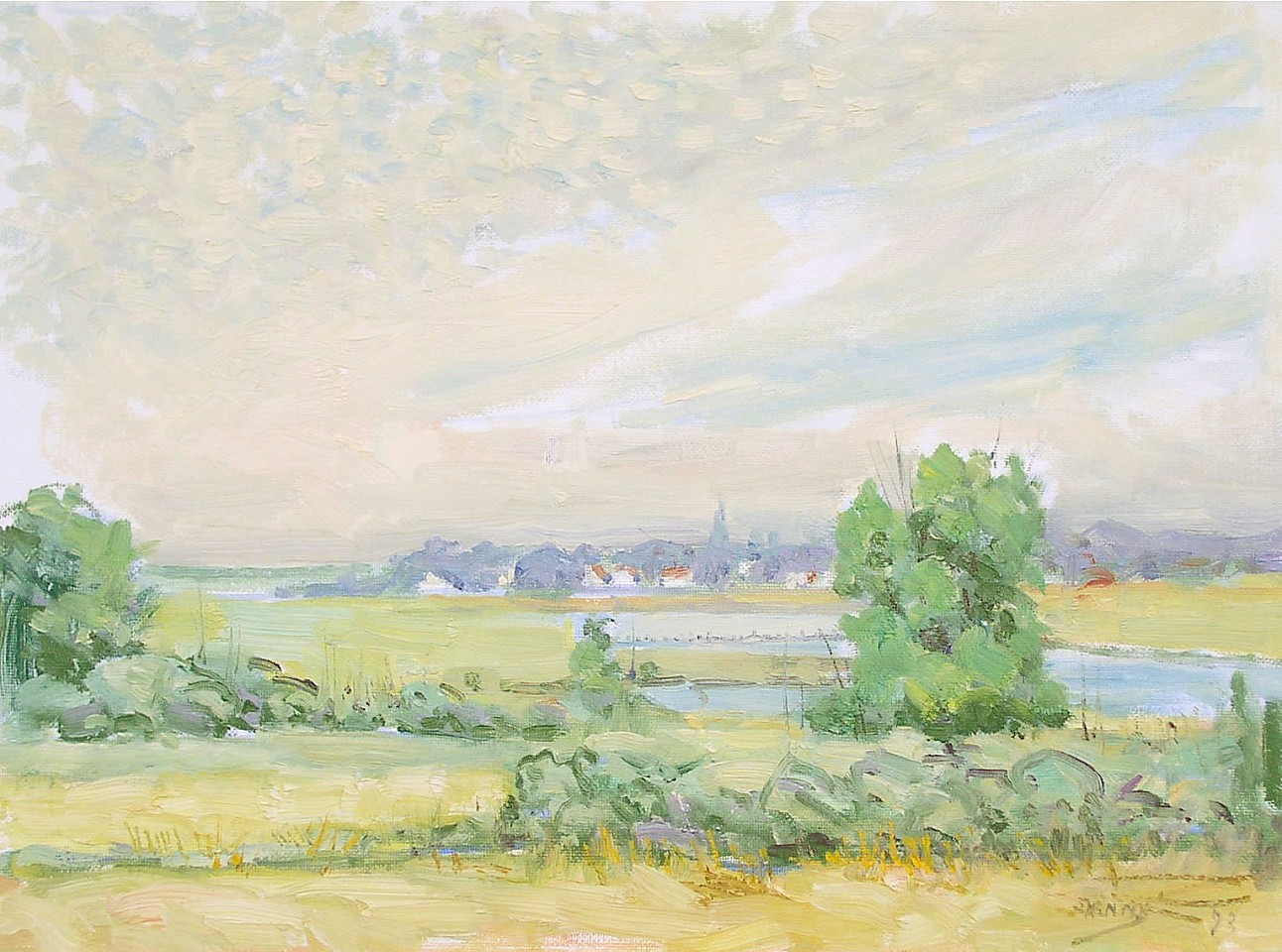 Roger Dennis, Harkness Park, A July Morning, 1993
oil on board, 12" x 16"
signed and dated lower right
RD DS #102U
$2,500
