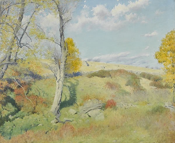 Frank Vincent DuMond, Lyme Meadows, circa 1920
oil on canvas, 30" x 36"
unsigned
JCAC 4660
$25,000