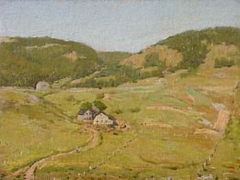 Helen Savier DuMond - House on the Valley Road