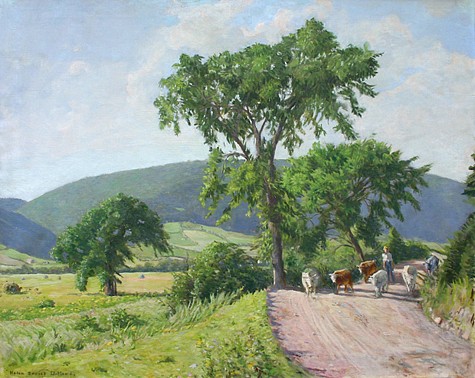 Helen Savier DuMond, On the Way Home, circa 1925
oil on canvas, 24" x 30"
signed lower left
RW 09/09
$12,500