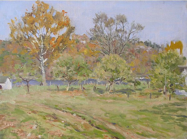 Helen Savier DuMond, River Pasture
oil on canvas, 12" x 16"
unsigned
JCA 4334
$3,500