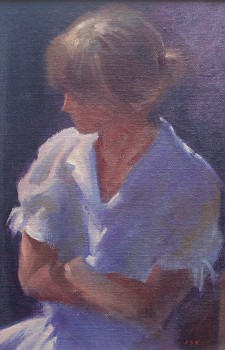 Deane G. Keller - Figure in Lavender
