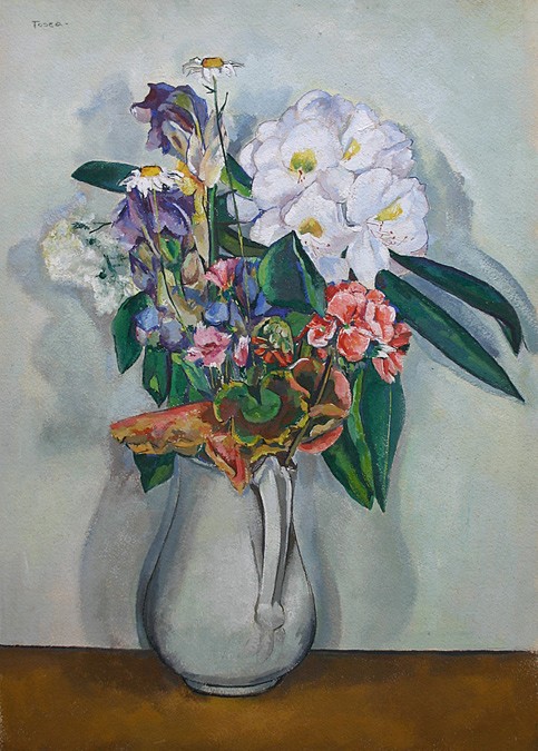 Tosca Olinsky, Summer Bouquet
watercolor and gouache on paper, 20 1/2" x 14 3/4
signed, Tosca, upper left
JCA 4988
$1,200