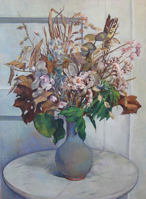 Tosca Olinsky, Late Summer Flowers
oil on canvas, 24" x 18"
signed lower right
JCA 4288
$2,000