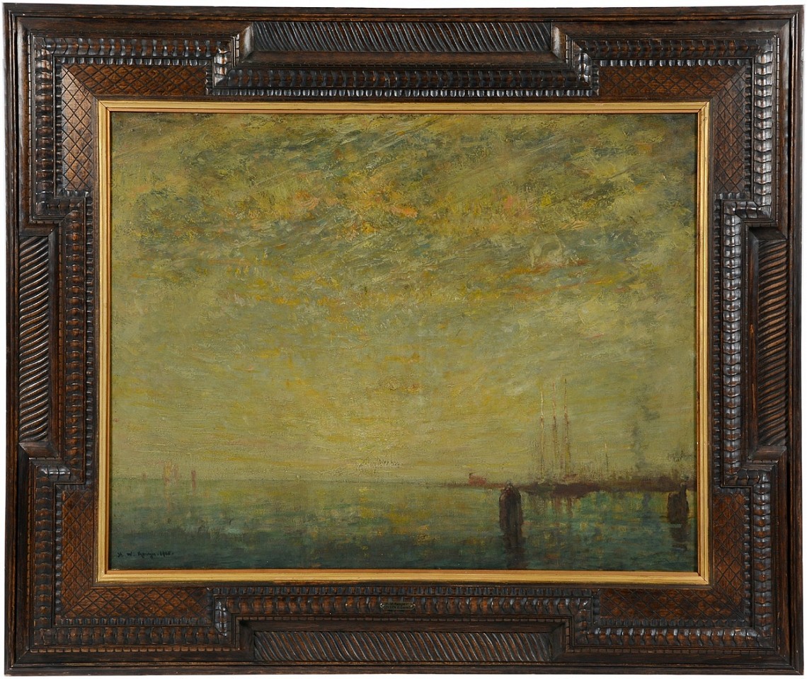 Henry Ward Ranger, Golden Evening
oil on canvas, 28" x 36"
signed H W Ranger, dated 1905, lower left
JCA 6293
$22,000