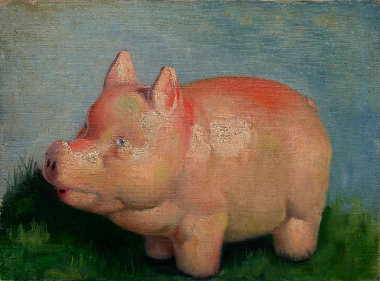 Priscilla Warren Roberts, The Little Pig
oil on canvas, 12" x 16"
unsigned
JCA 4923
$4,500