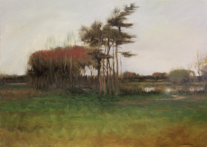 Dennis Sheehan, Trees By The Water
oil on canvas, 22" x 30"
signed lower right
JCAC 4491
$2,500