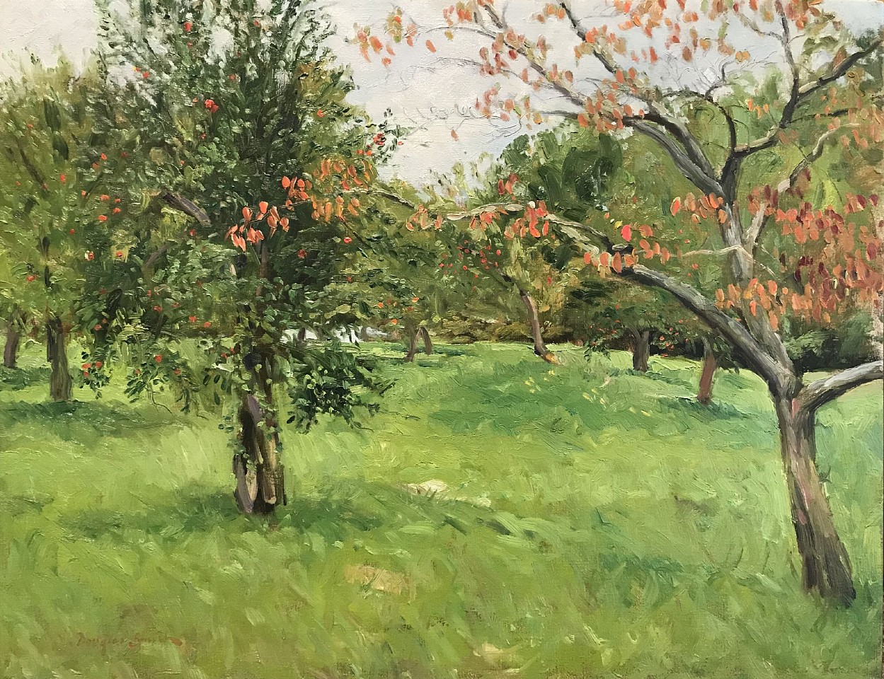 Douglas Smith, Apple Orchard, Smith Neck Road
oil on canvas, 14" x 18"
signed Douglas SMith, lower left
titled and dated verso
JWC 0119.14
$1,500