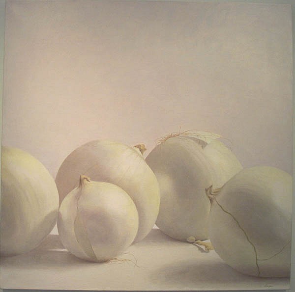 Elizabeth Slayton, White Onions
oil on canvas, 36" x 36"
signed lower right
JCA 4006
$5,800