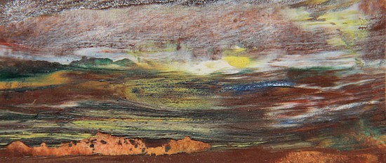 Henry Cooke White, Rough Riding
oil paint on paper, 1 1/4" x 2 1/2" ss
unsigned
FSFS 0913.02
$450