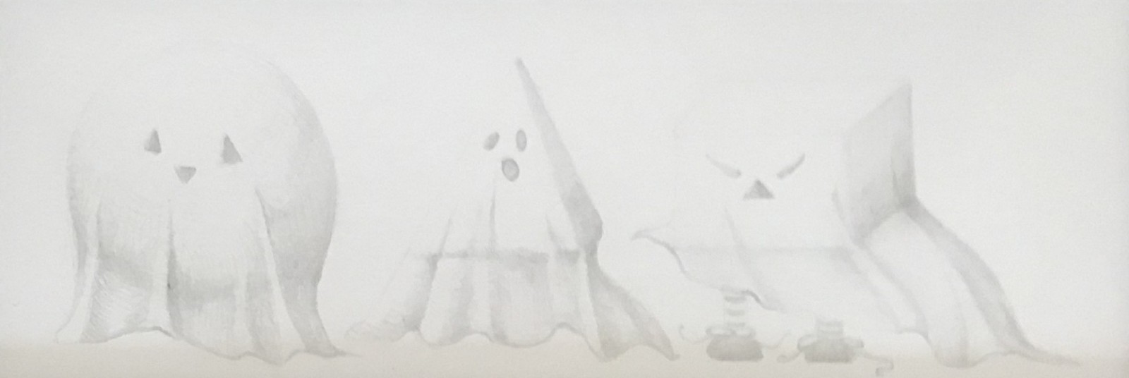 Laurel B. Friedmann, Simple Shapes Trick or Treating
pencil on paper, 3 1/2" x 9"
unsigned
MR 0819.13
$200