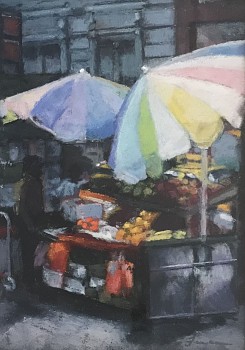 Laurel B. Friedmann - Plein Air Fruit