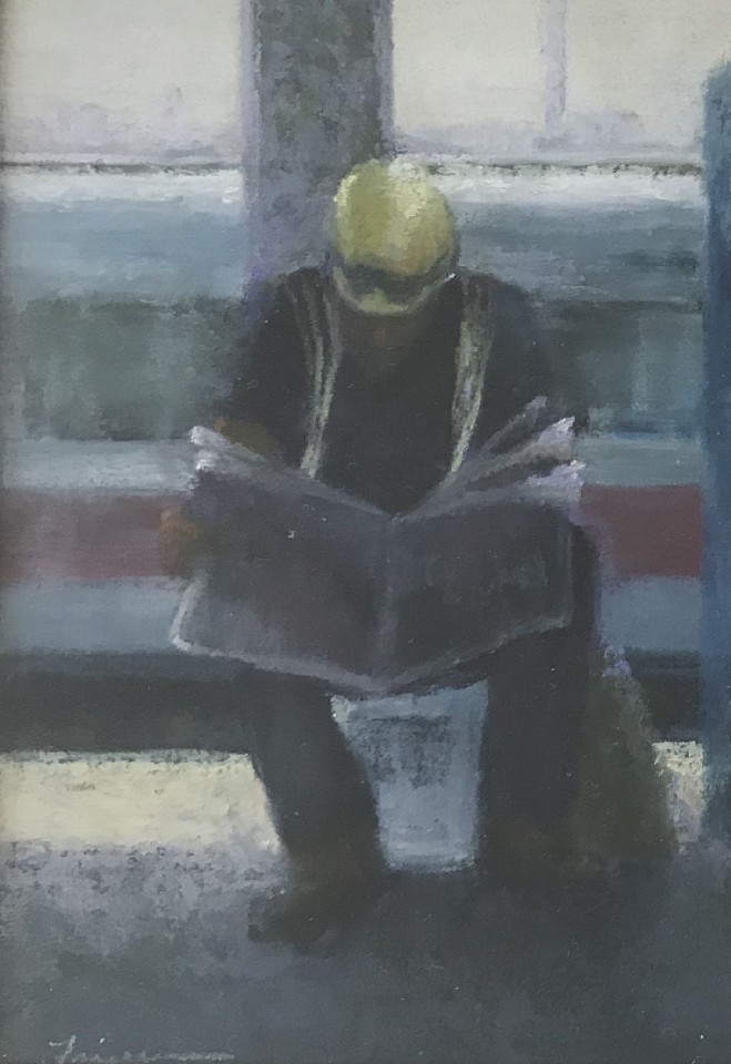Laurel B. Friedmann, Train and Thought
pastel, 5 5/8" x 3 7/8"
signed lower left
MR 0819.02
$600