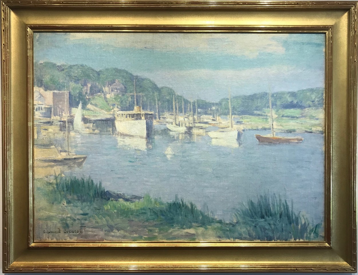 Edmund Greacen, Southport Harbor
oil on canvas, 24"" x 36""
JCAC 6304
Sold