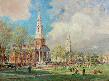 city scenes: Colin Campbell Cooper Powder Day