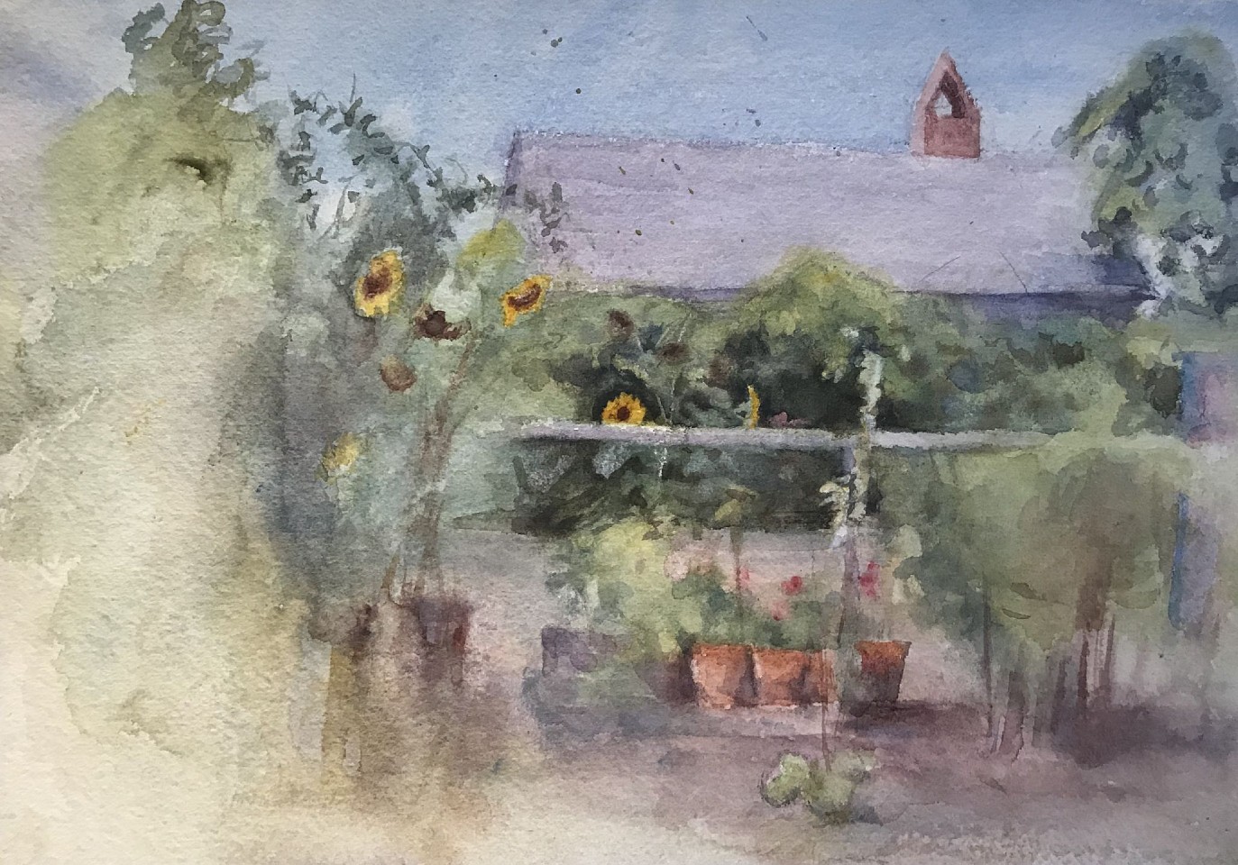 Anna Mariah Brown, Sunflowers
watercolor, 9 1/2"" x 13 1/2""
JWC 1119.05
$600