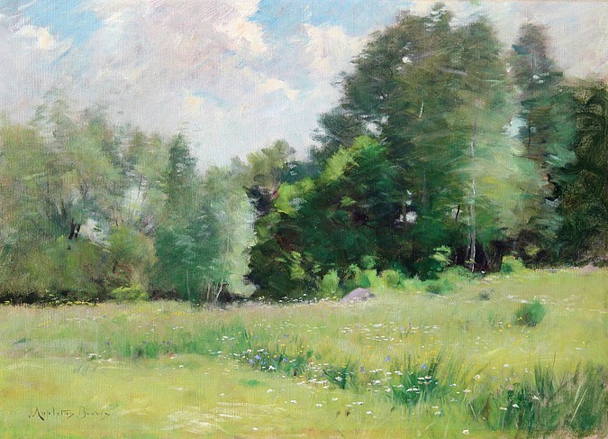 J. Appleton Brown, A Summer Meadow
oil on canvas, 20"" x 27""
JCA 5670
$17,500