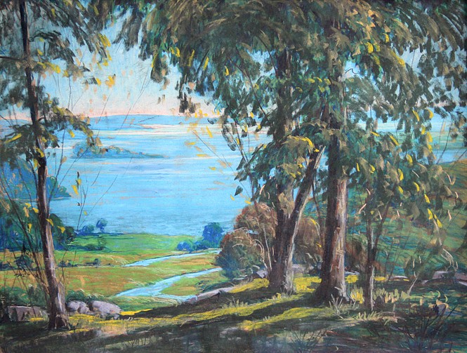 H. Saxton Burr, River Marsh
pastel on paper, 16"" x 20""
JCA 4730
$950