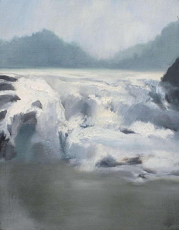 Ralf Feyl, Winter Surf
oil on canvas, 18"" x 14""
JCA 4585
$3,000