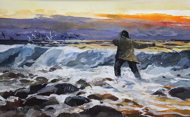 Chet Reneson, Cuttyhunk, 2012
watercolor on paper, 17 1/2"" x 27 1/2""
CR 12.01
Sold