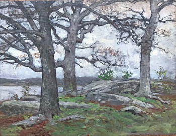 Work: Gray Day by the River