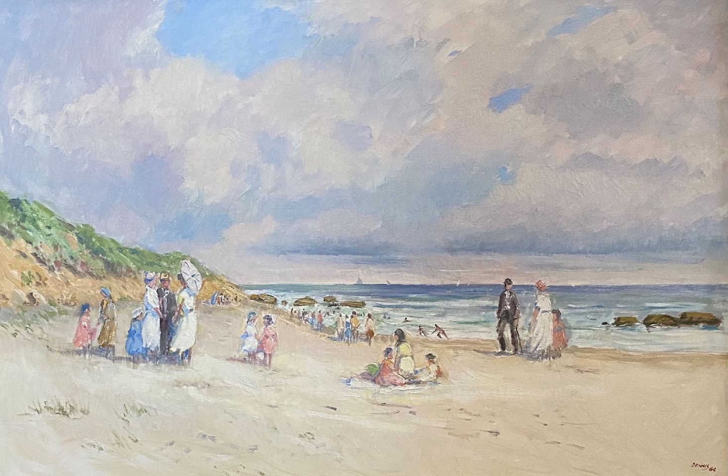 Roger Dennis, Perfect Day at the Beach
oil on canvas, 24"" x 36""
UC 0718
$5,500