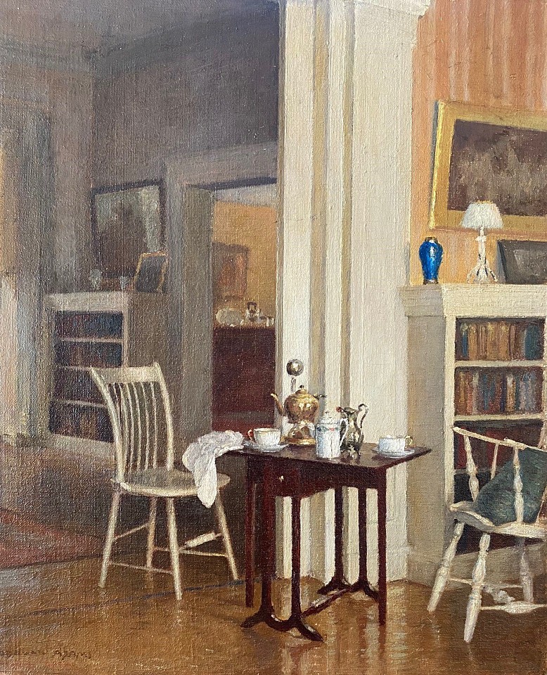 Woodhull Adams, George Ely Home, Old Lyme
oil on canvas, 16"" x 13""
JCA 6569
$3,500