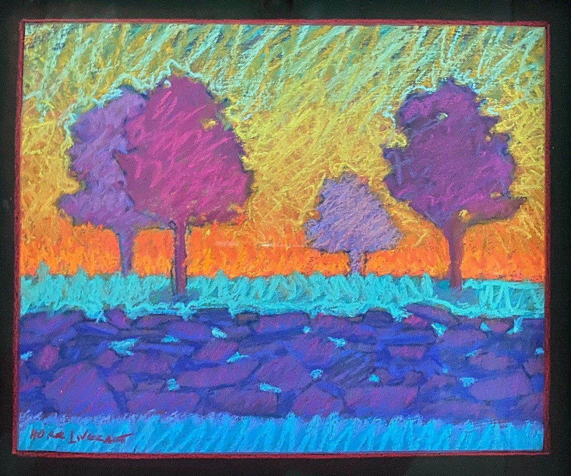 Gigi Horr Liverant, Cedars & Wall
pastel on paper, 8 1/2"" x 10 1/2""
GHL1220.03
$750
