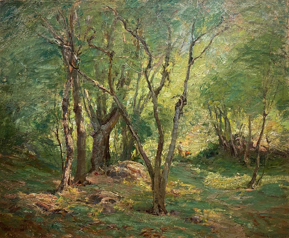 Frank Alfred Bicknell, Ironwood Grove
oil on canvas, 20"" x 24""
JCAC 6607
$9,500