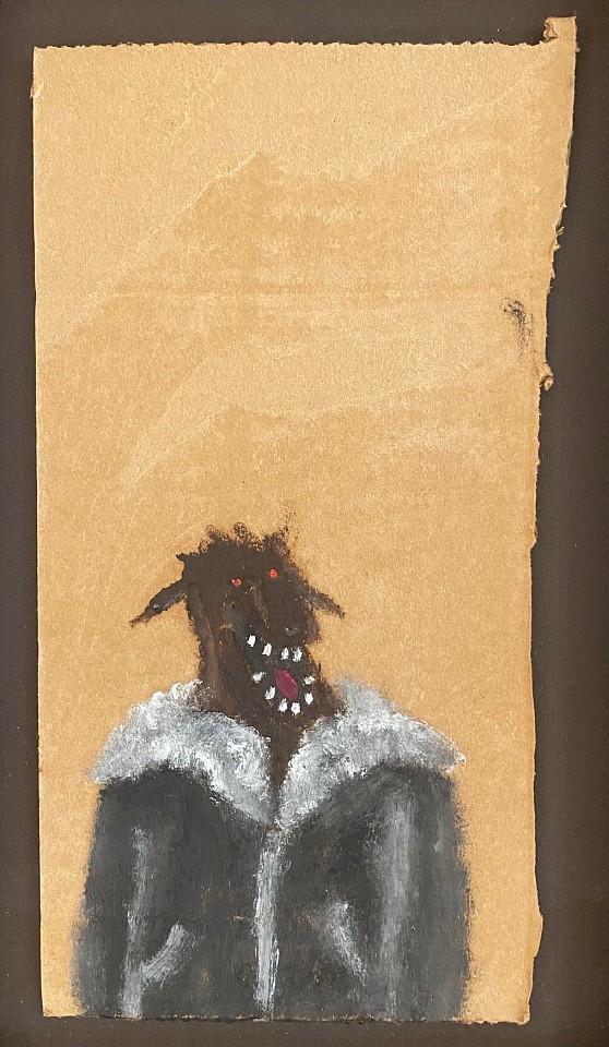 Aaron the Great, Goat on Goat
gouache on cardboard, 10"" x 5 1/2""
JCA 6685.03
$1,750