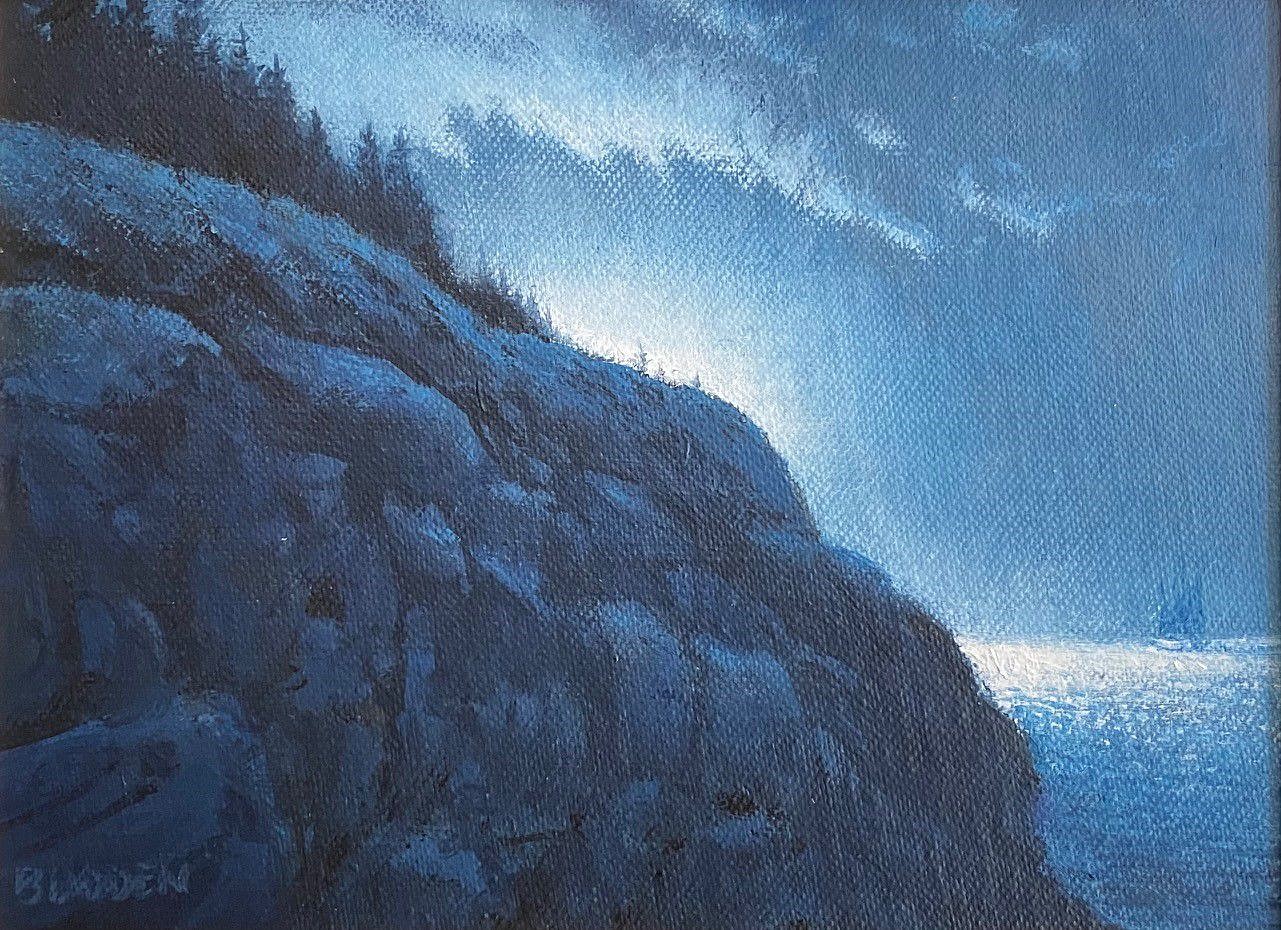 Michael Budden, Evening Glow, Acadia, ME
oill on board, 6"" x 8""
MB1122.02
$850
