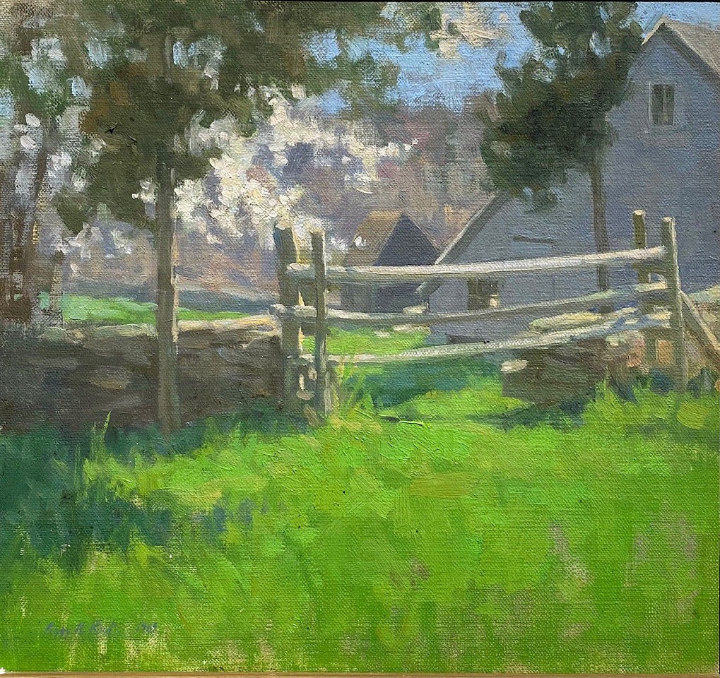 Peggy N. Root, Gate, East Haddam
oil on canvas, 12"" x 13""
NC 0223.03
$1,000