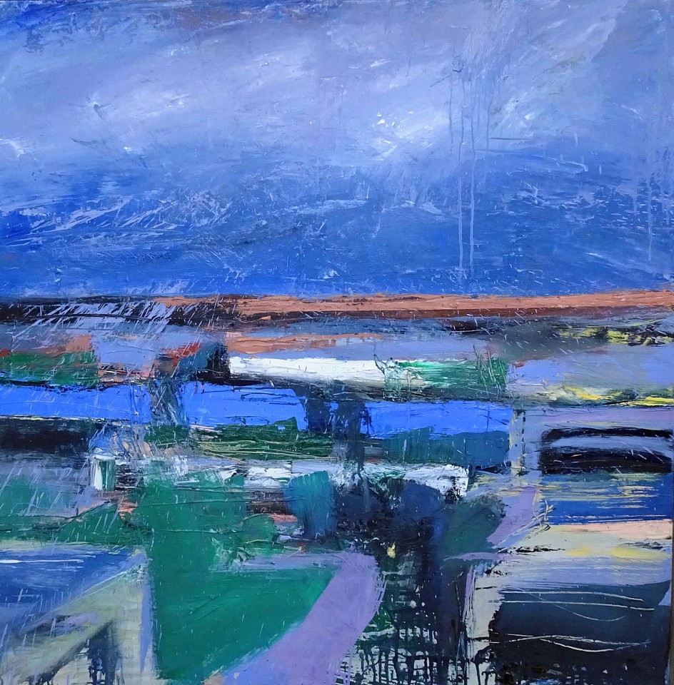Helen Cantrell, Bridgeport Rain
oil on canvas, 40"" x 40""
HC 0523.17
$4,500