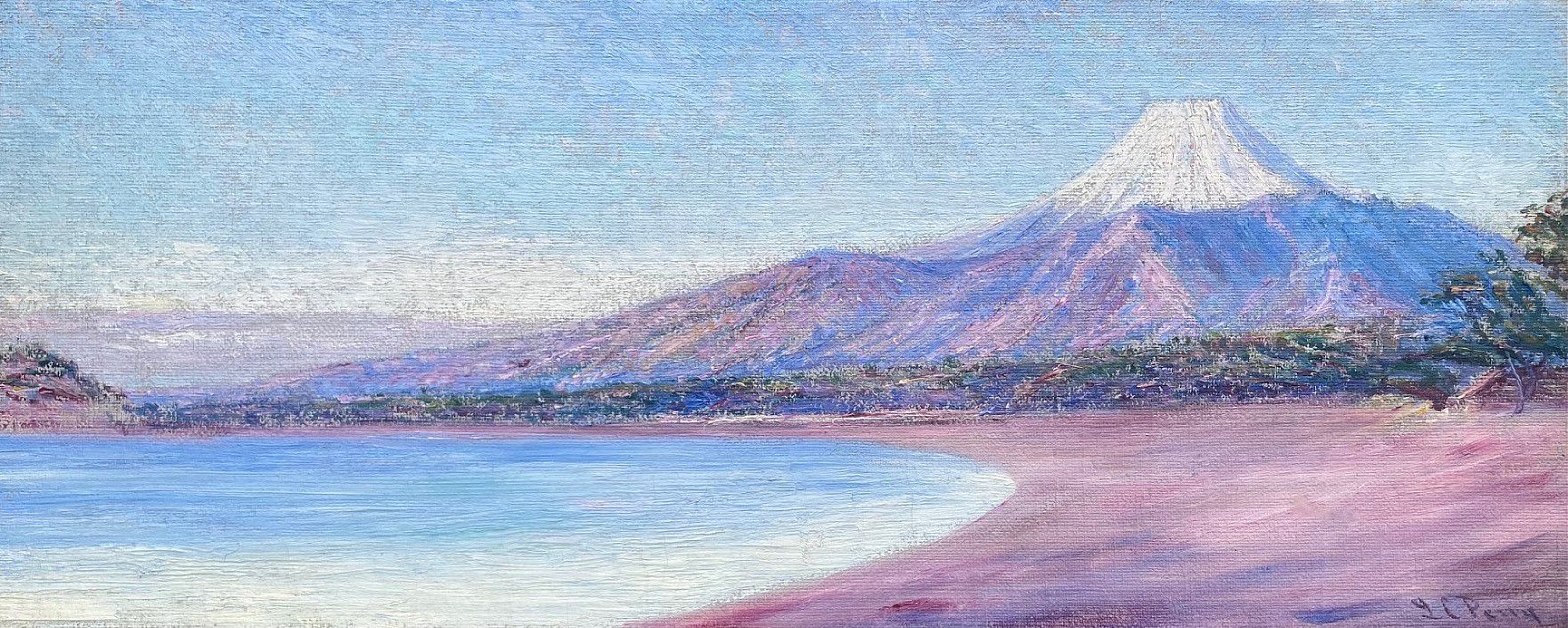 Lila Cabot Perry, View of Mt. Fuji, 1901
oil on canvas, 12 3/4"" 31 1/2""
RTL 0723
$12,500