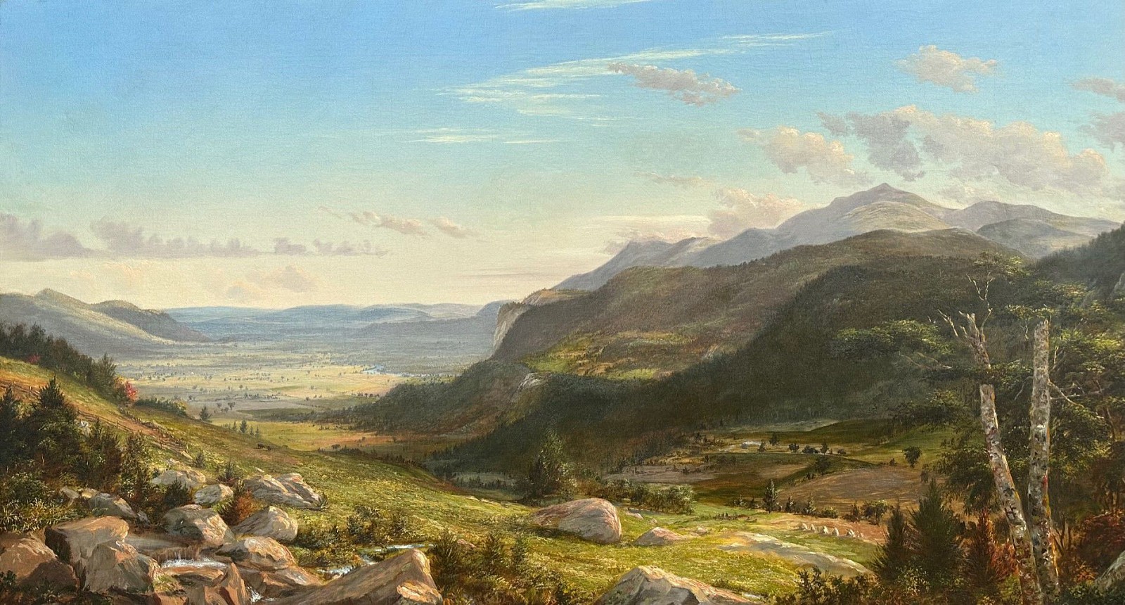 Charles DeWolf Brownell, The Source of the River, 1861
oil on canvas, 24"" x 44""
JCA 6747
$35,000