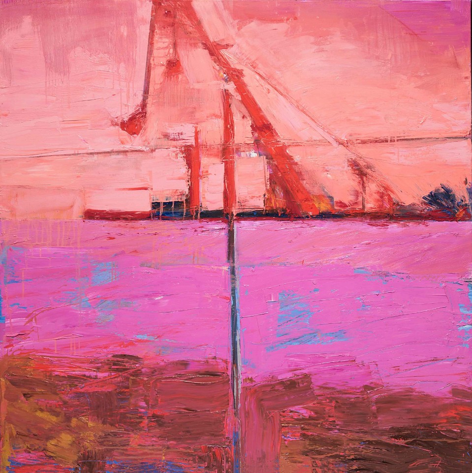 Helen Cantrell, Jersey City Pink Dawn
oil on canvas, 48"" x 48""
HC 0812.1
$5,000