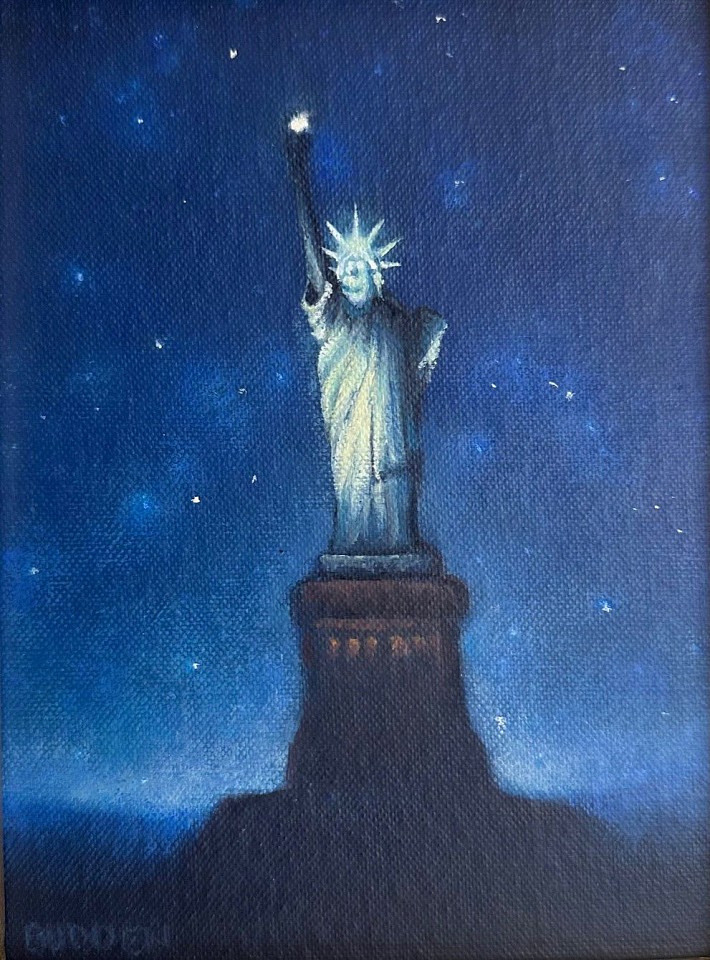 Michael Budden, The Night of the Stars
oil on canvasboard, 8"" x 6""
MB1123.04
$850
