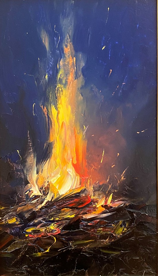 Ralf Feyl, Flames #1
oil on board, 12"" x 7""
JCA 6641.04
$1,200