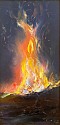 Ralf Feyl, Flames #2
oil on board