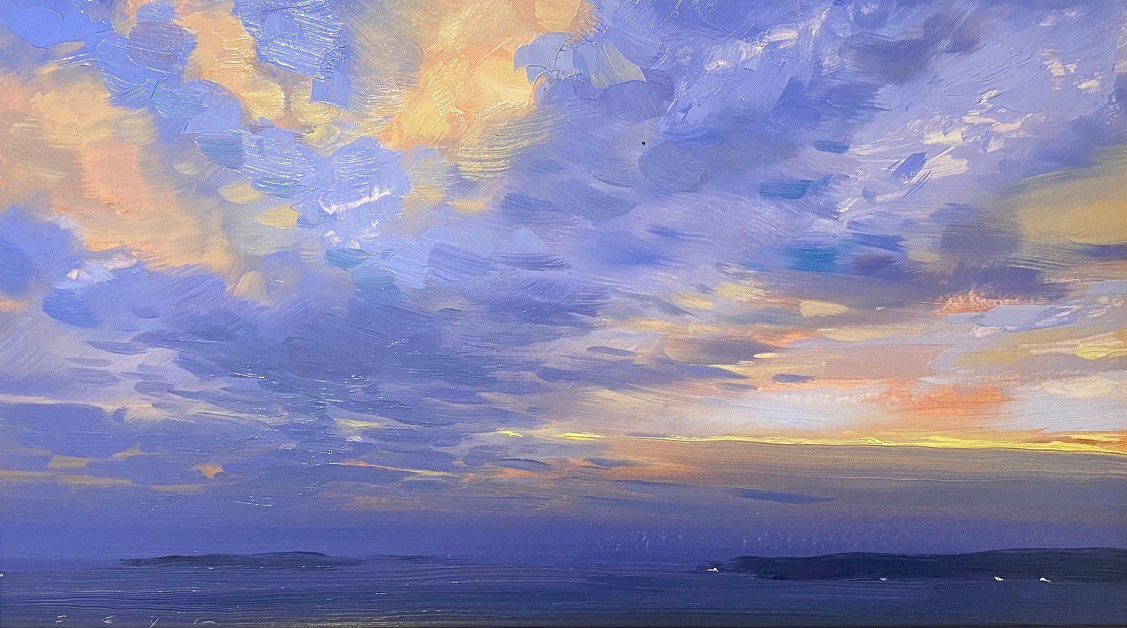 Ralf Feyl, Late Summer Sky
oil on board, 7"" x 12""
JCA 6678.03
$1,250