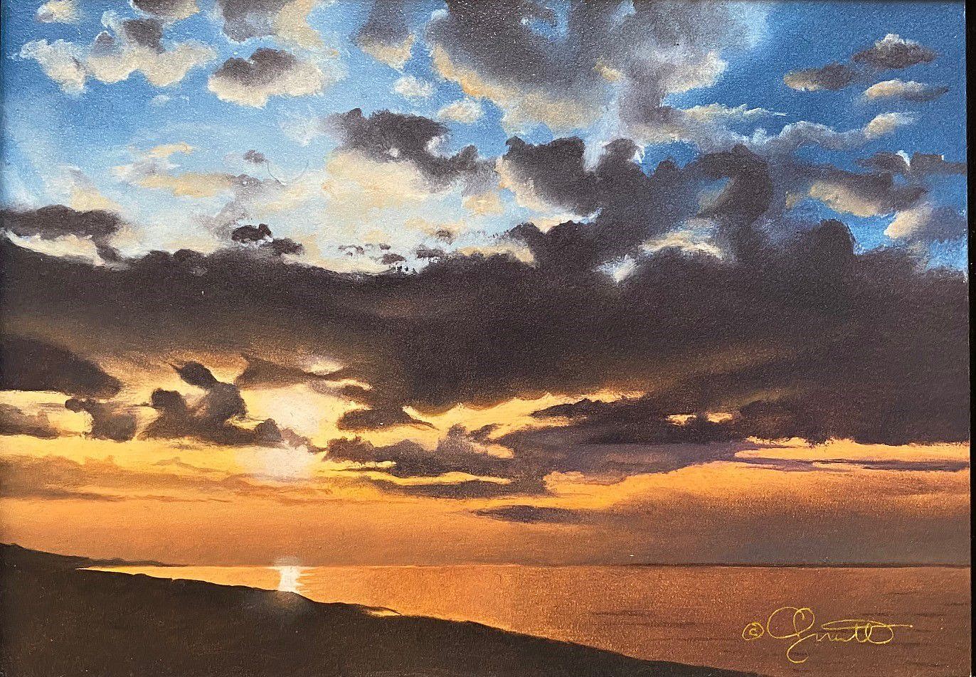 Jacqueline Gnott, Last Light, Lake Michigan
oil on panel, 5"" x 7""
JCA 5453
$450