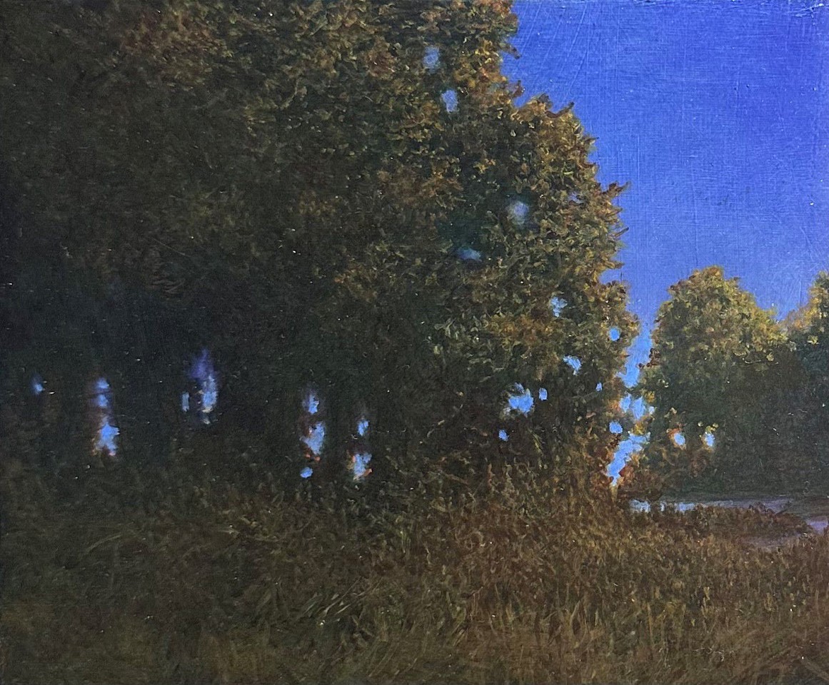 Wiliam Shattuck, Early Evening Autumn Light
oil on panel, 5"" x 6""
WS 1123.09
$2,800